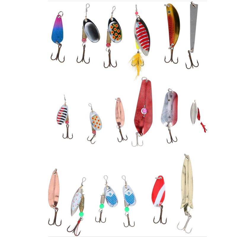 Sluksett 6pk | 3 ass | Fish Active