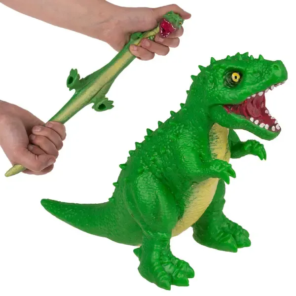 Stretch Dinosaur squishyleke | Myk anti-stress dinosaur for barn