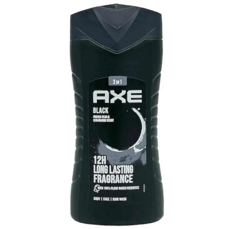 Axe Black Dusjsåpe 6x250ml | Storpakk