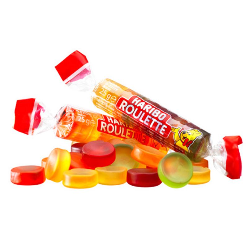 Haribo Roulette 50x25 g Storpakk