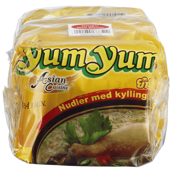YumYum Kyllingnudler 5x60g