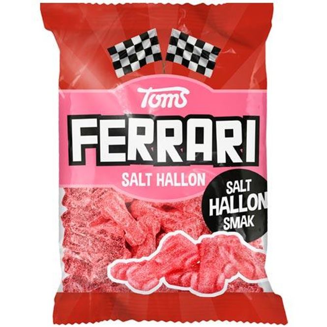 Hovedbilde Ferrari Salt Bringebær 120g