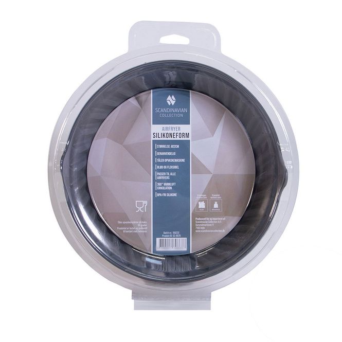 Hovedbilde Airfryer Silikonform Rund Ø22cm 2pk