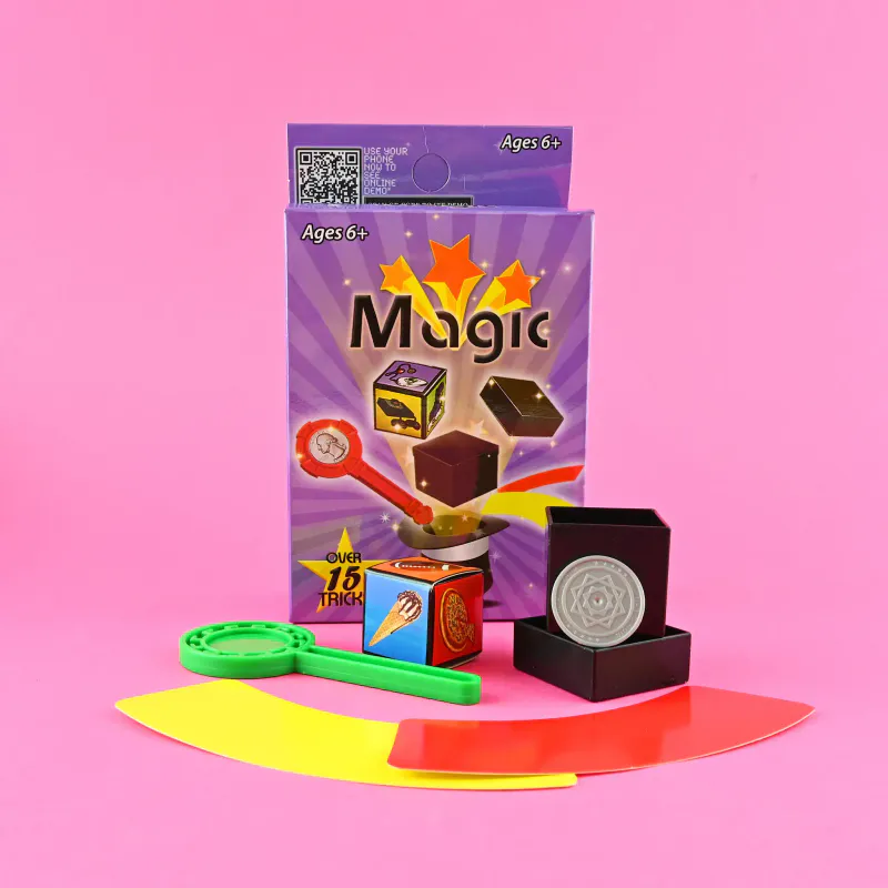 Magiske triks | Tryllesett for barn | Over 15 triks per eske