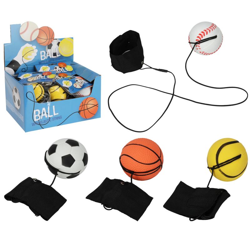 Stor Sprettball Med Strikk 