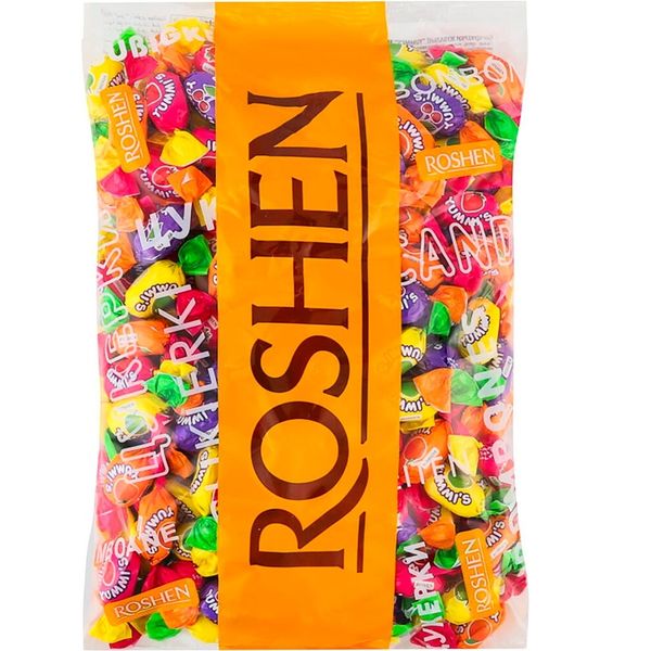 Roshen Yummis Fruktkarameller 1000g   Storpakk