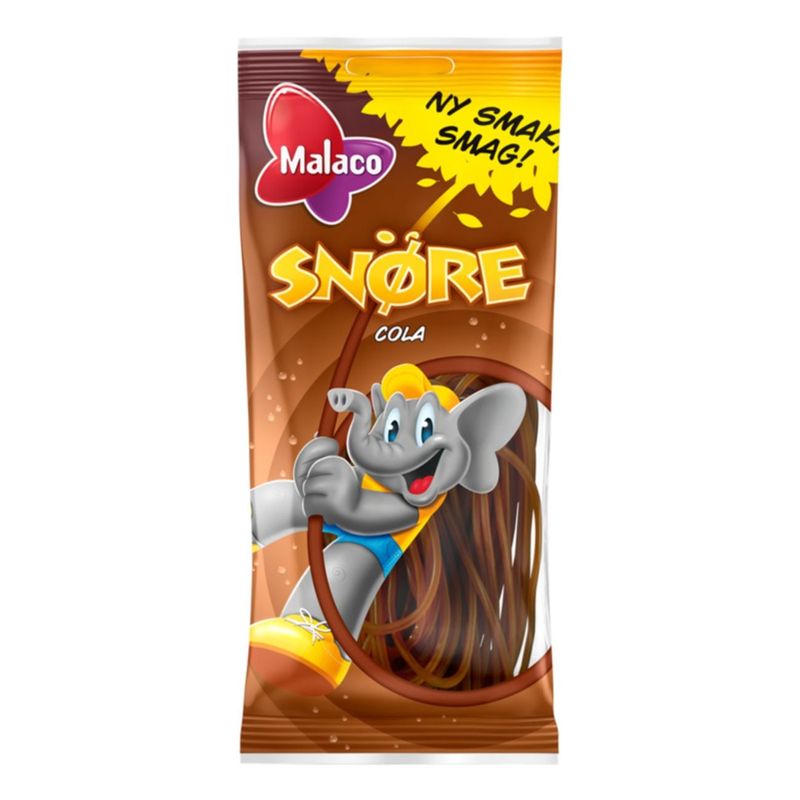 Malaco Snøre - Flere Smaker 94g