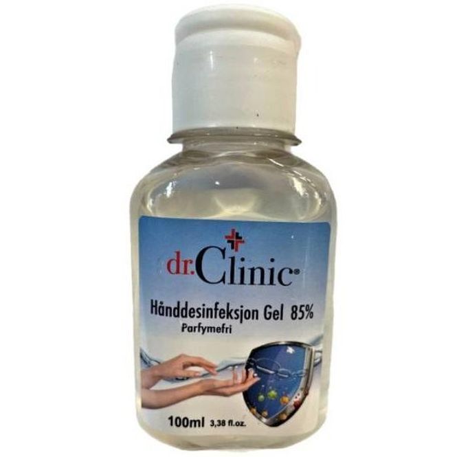 Hovedbilde Antibakteriell Gel Dr. Clinic 100ml