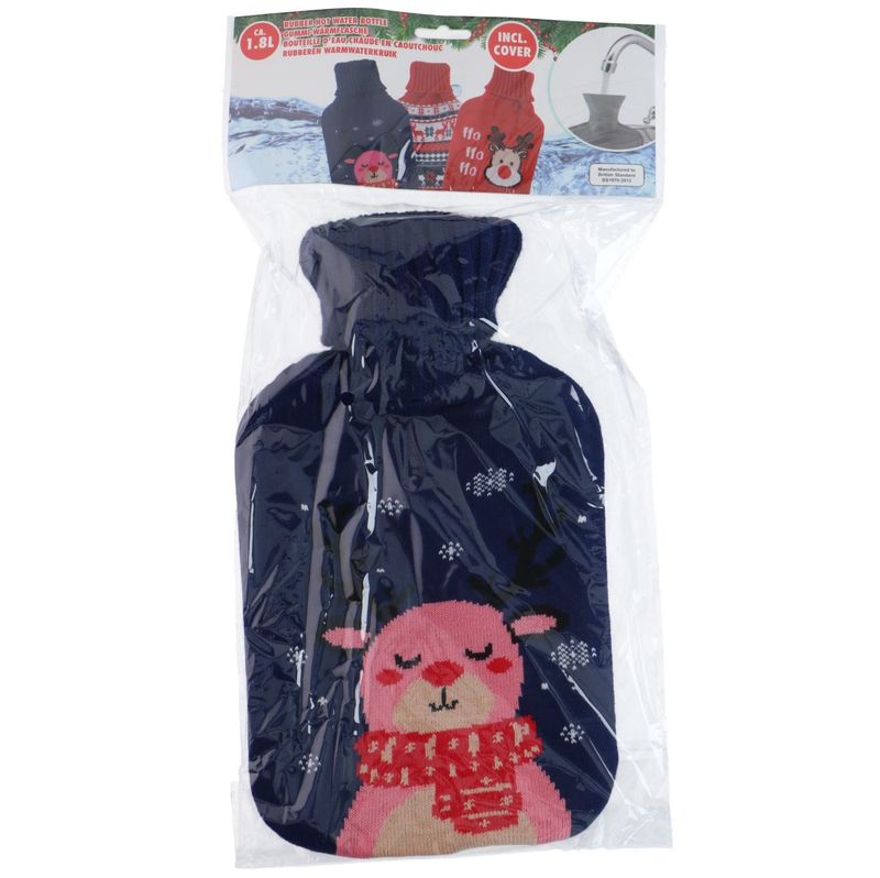 Varmeflaske Julemotiv 1.8L| 3 farger