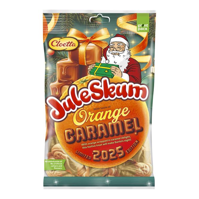 Hovedbilde Cloetta Juleskum Orange Caramel 100g