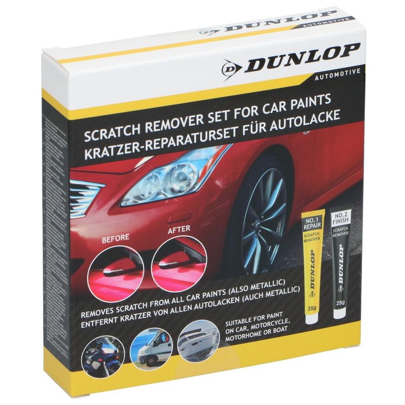 Dunlop Scratch Remover Set 9-delt | Reparer riper i billakk