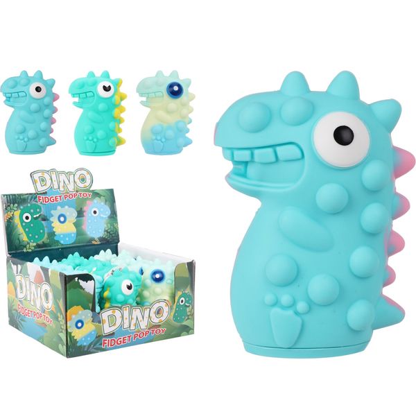 Dinosaur Pop It 5,6cm | Fidget Toy | Fikleleke for Barn
