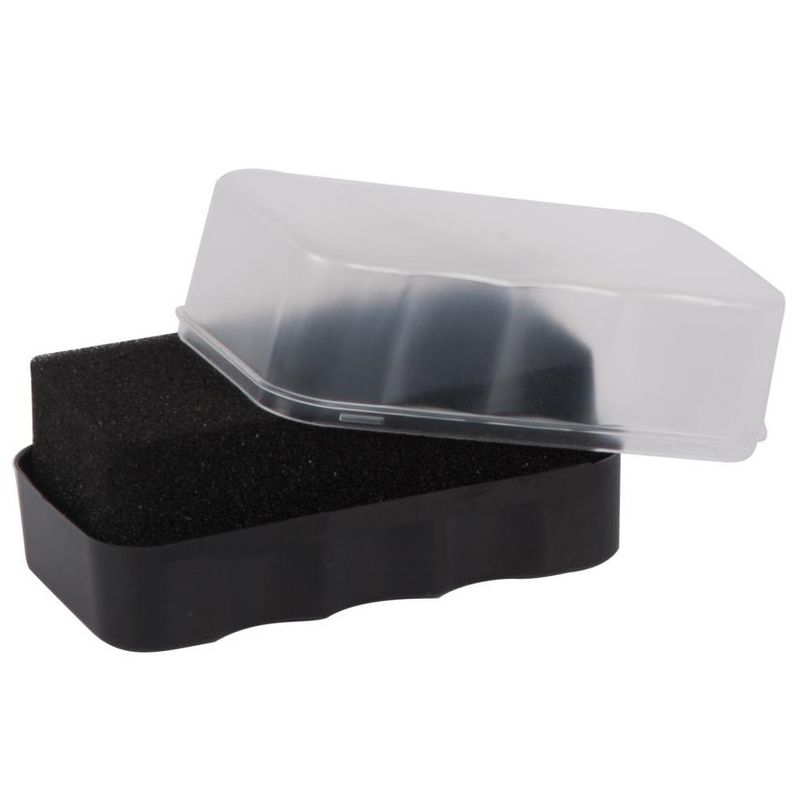 Skopussvamp 2pk nøytral | Rask glans til alle sko | Enkel skopleie