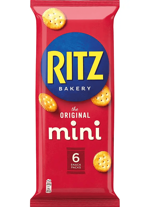 Ritz Kjeks Mini 6poser 150g | Datodeal | Salte småkjeks i porsjonspakninger