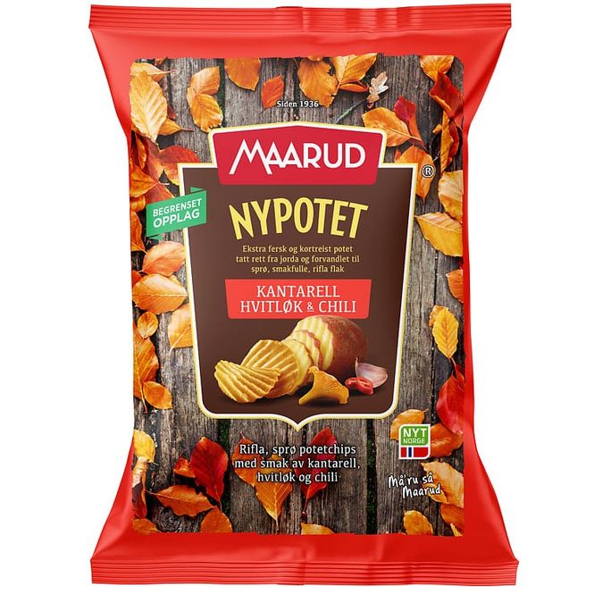 Hovedbilde Datodeal | Maarud Nypotet Kantarell & Hvitløk & Chili 200g