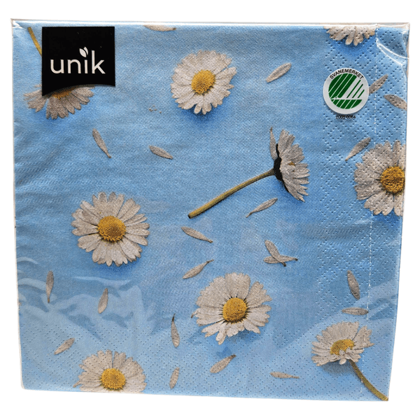 Serviett Lyseblå Prestekrave 20stk