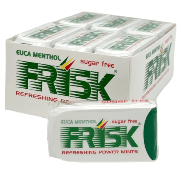 Frisk Menthol sukkerfri pastill 24x6,3g | Storpakk