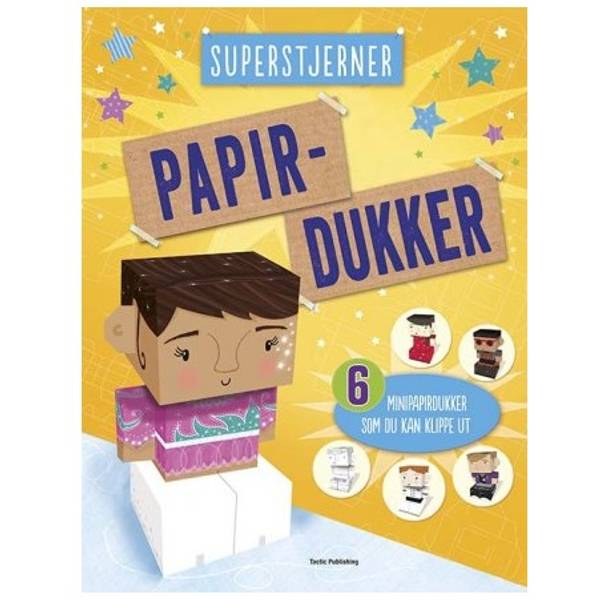 Papirdukker Hobbyhefte Superstjerner