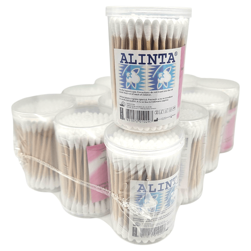 Alinta Bomullspinner Bambus 12x100stk | Storpakk