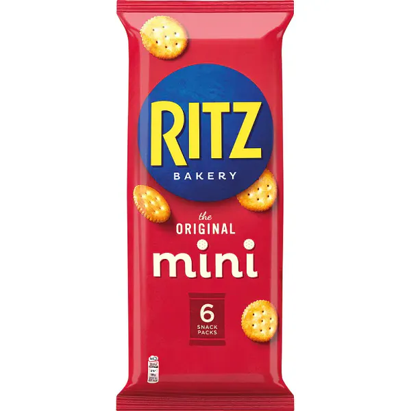 Ritz Kjeks Mini 6poser 150g | Datodeal | Salte småkjeks i porsjonspakninger
