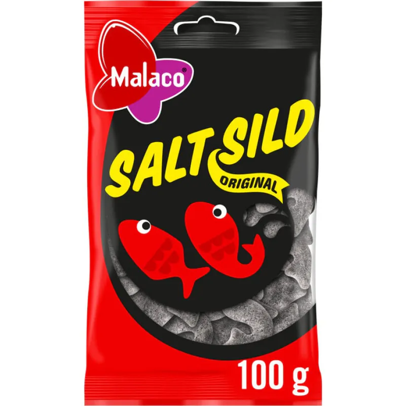 Malaco Salt Sild 16x100g | Storpakk