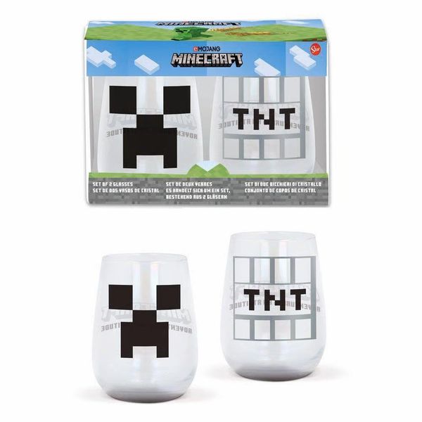 Minecraft™ drikkeglass 2pk