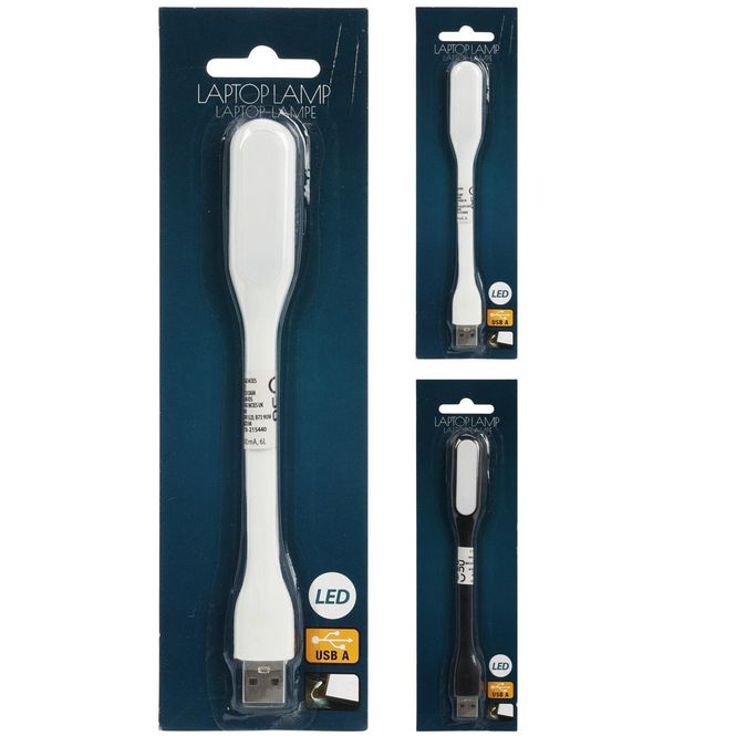 Hovedbilde USB Lampe Sort/Hvit 