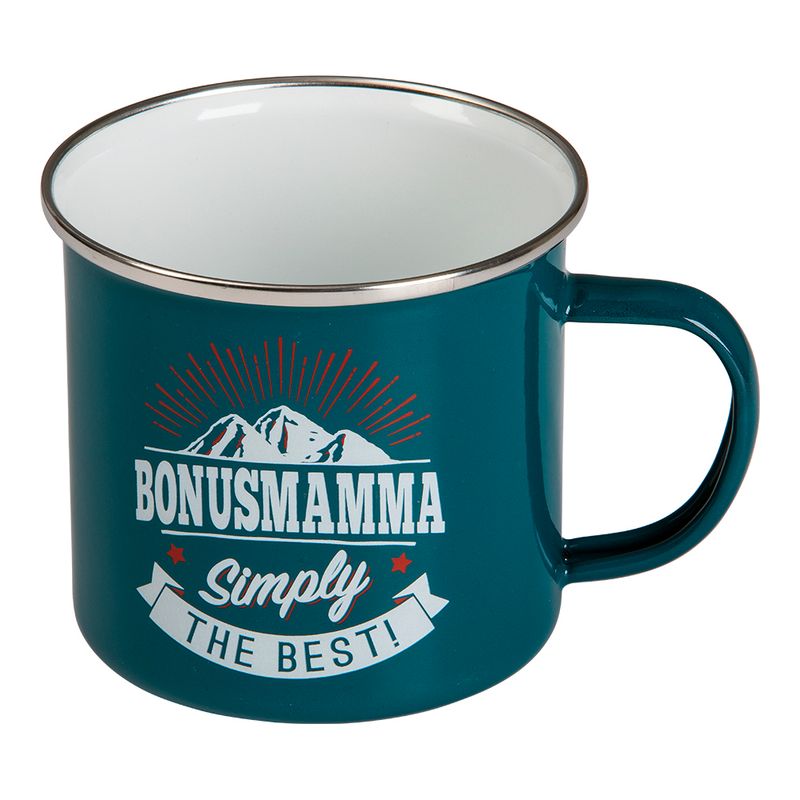 Retro Emaljekopp | Bonusmamma simply the best