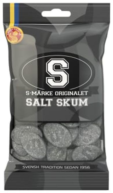 Hovedbilde S-Merke Salt Skum 70g