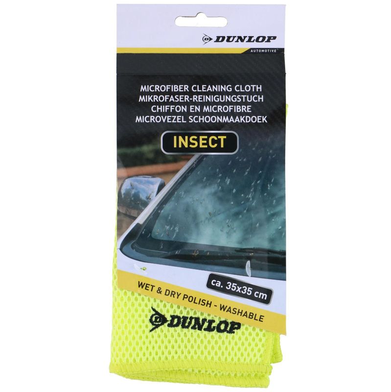 Dunlop mikrofiberklut insekt 35x35cm