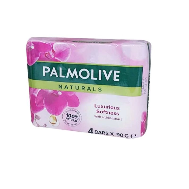 Palmolive naturals Orchid softness håndsåpe 4x90g